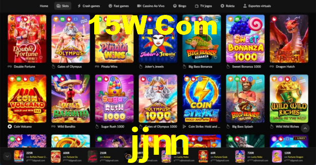 Mercados ao vivo e cash out na jjnn